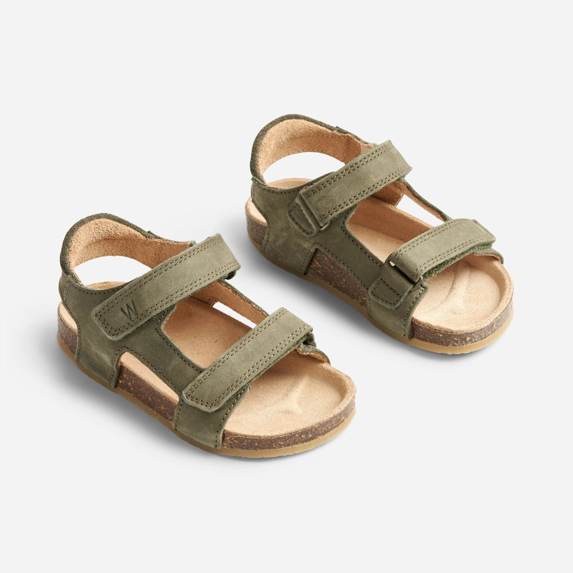 Seam Free Toe Box Corey Sandal - dark green