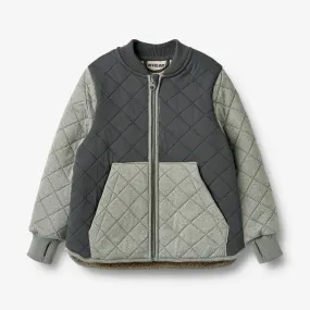 Multi Pocket Flexible Fit Wear Thermo Jacket Wulf - thunder melange