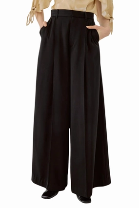 Carol Wide Cropped Pants Long Use