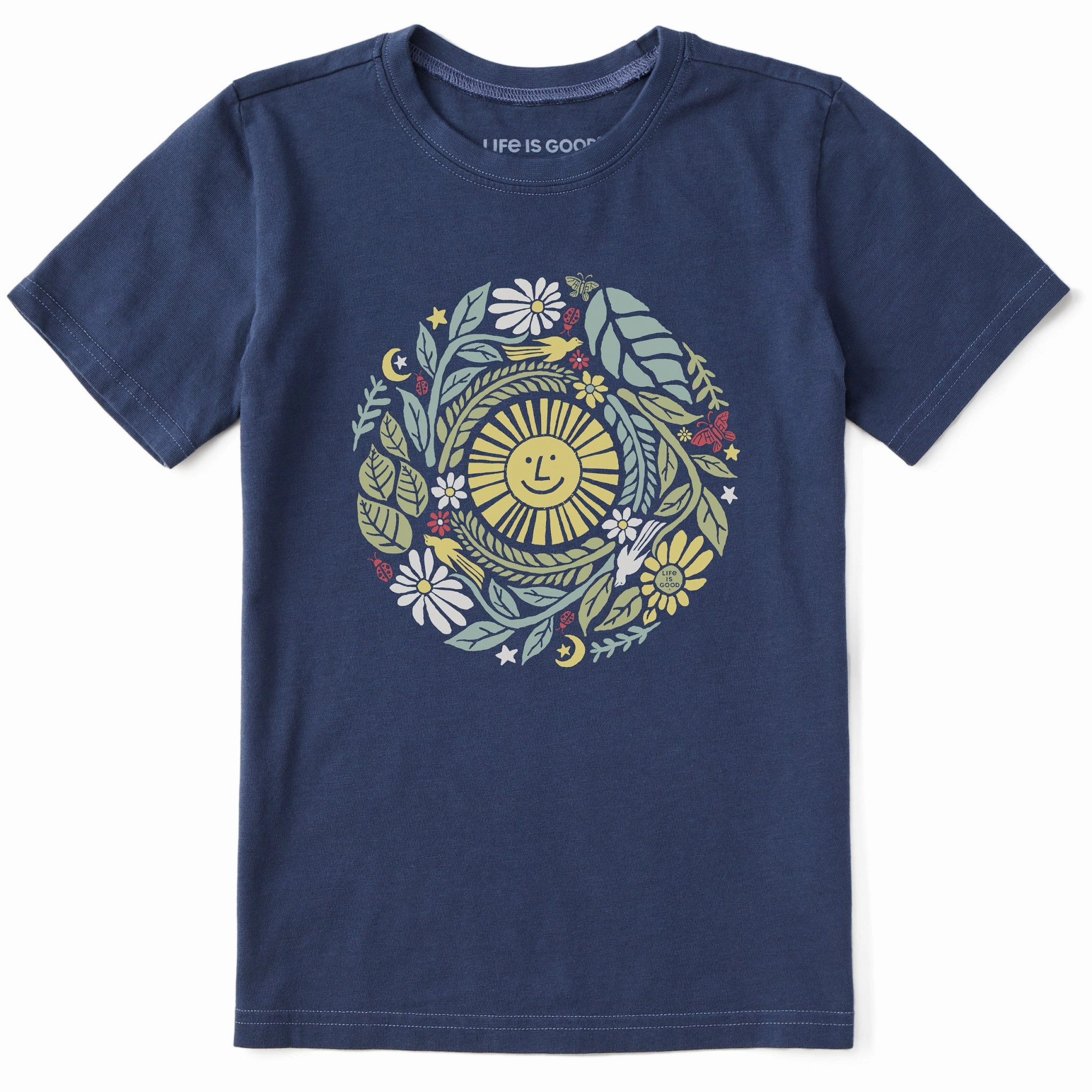 Kids The Circle of Life Short Sleeve Crusher Tee Fun and Comfortable Breathable Design Wear