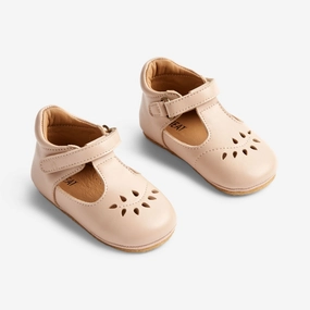 Water Path Field Mood Adele Mary Jane Indoor Shoe | Baby - beige rose