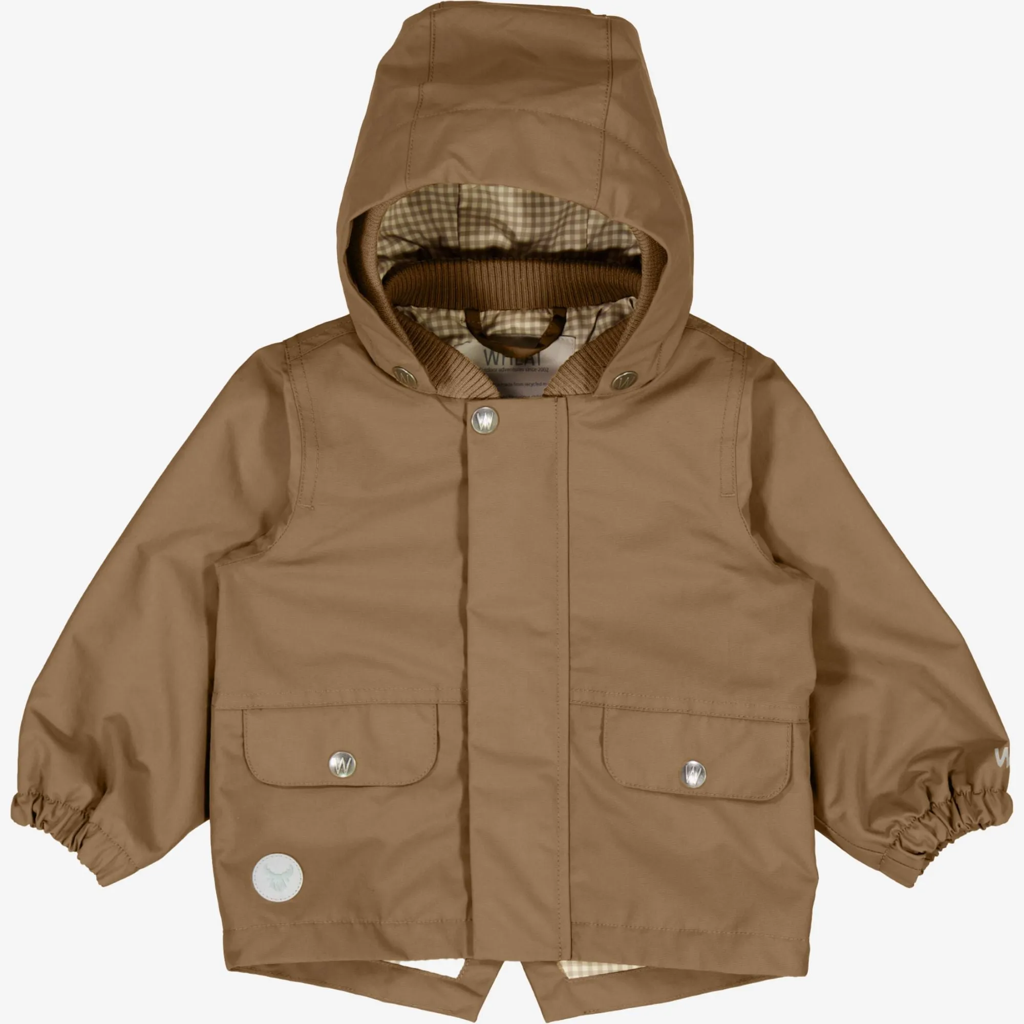Jacket Carlo Tech | Baby - golden brown Eco Friendly Textile