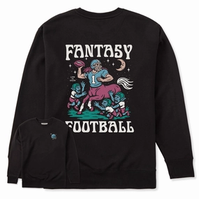 Breathable Comfort Fit Adult Unisex Centaur Fantasy Football Every Wear Crew Sweatshirt