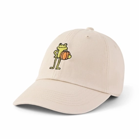 Holiday Outfit Adult Unisex Pumpkin Frog Chill Cap
