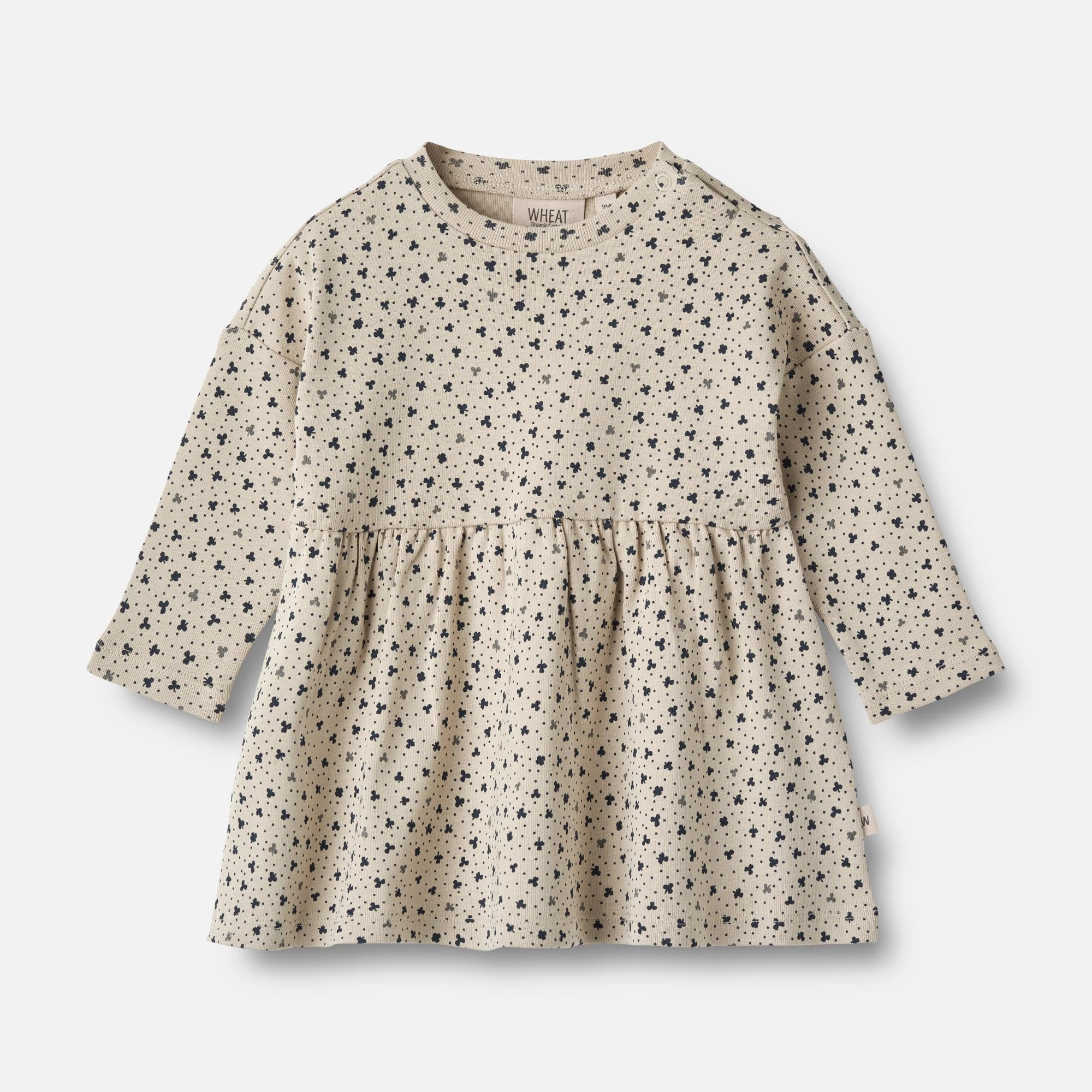 Jersey Dress Emmy | Baby - soft beige clover Classic Touch