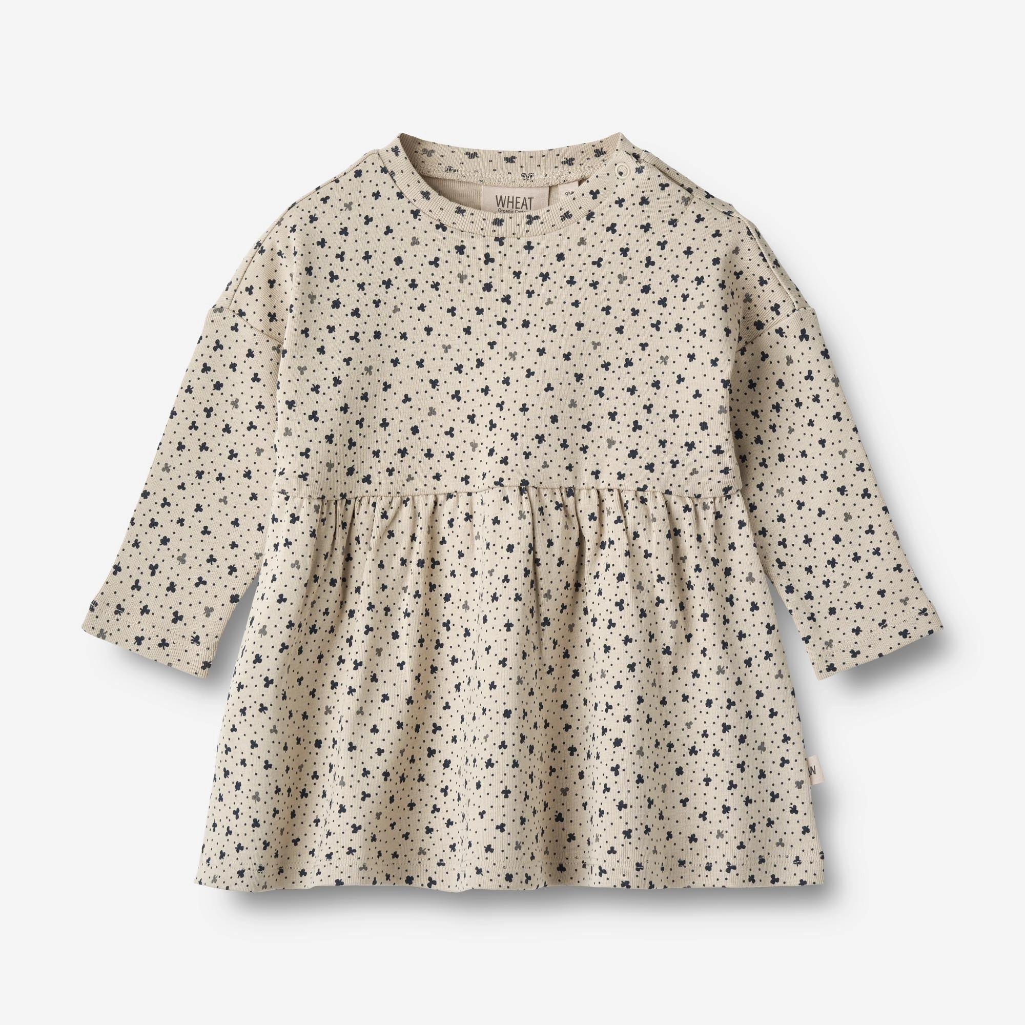 Color Glow Jersey Dress Emmy | Baby - soft beige clover