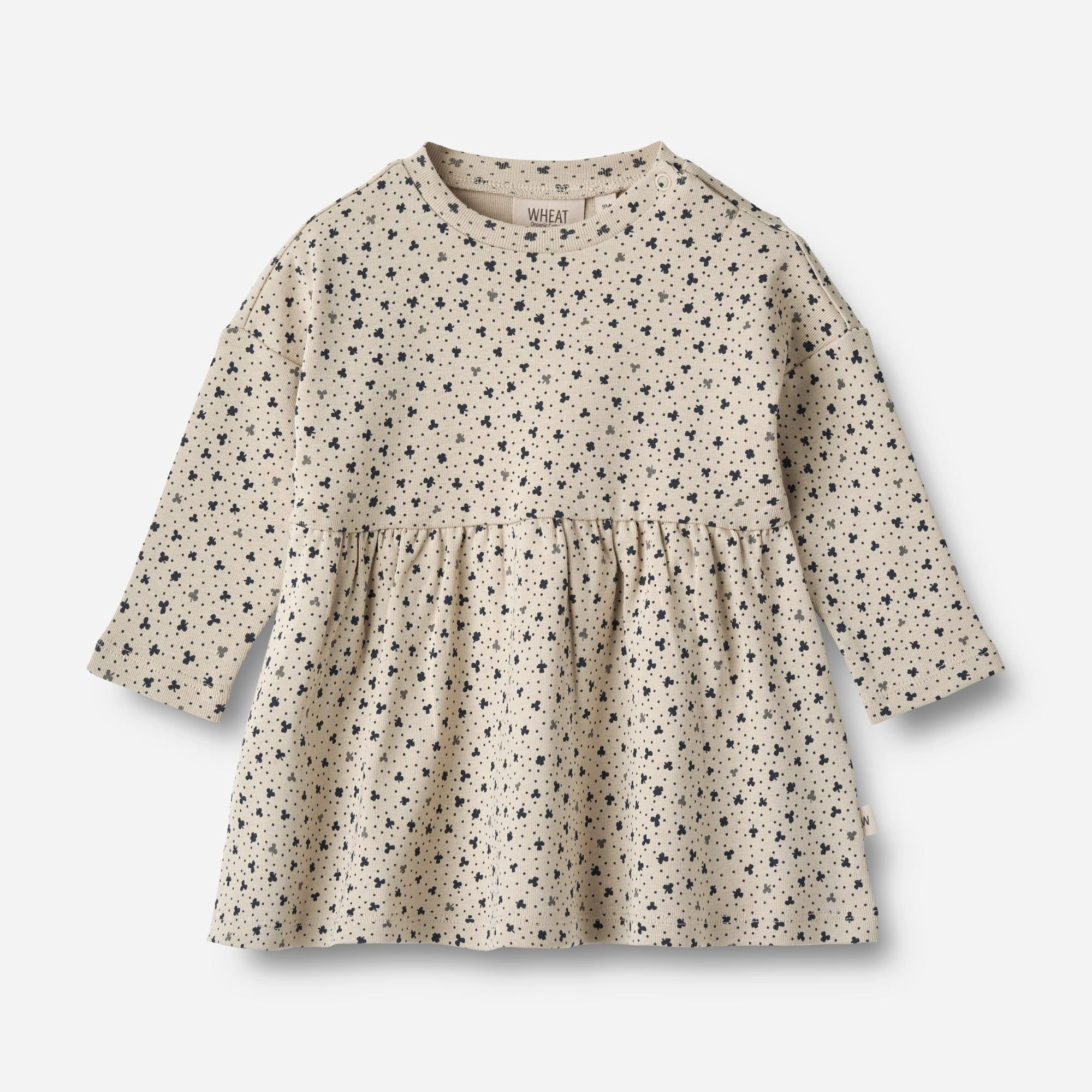 Jersey Dress Emmy | Baby - soft beige clover Walk Mood