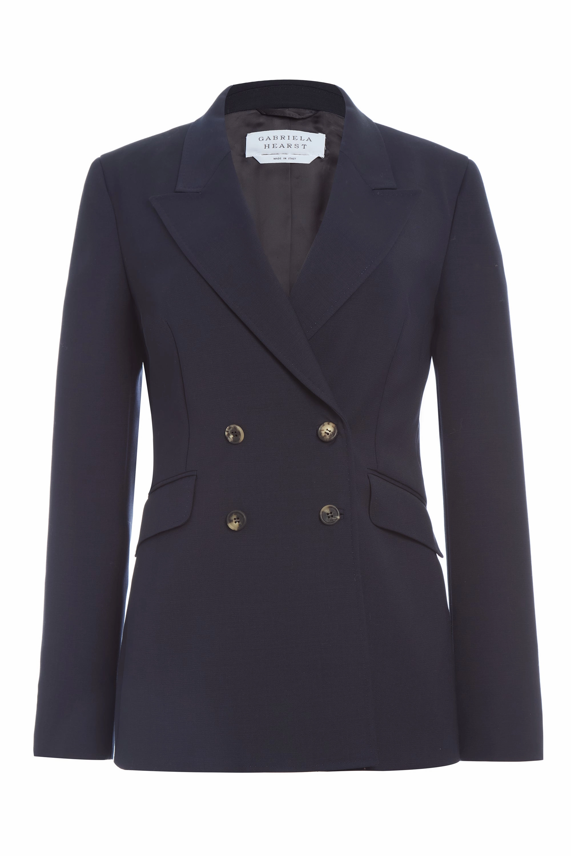 Angela Blazer in Dark Navy Sportswear Wool Perfect Fit Wear premium design
