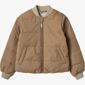 Summer Puffer Jacket Malo - golden brown back - to - school