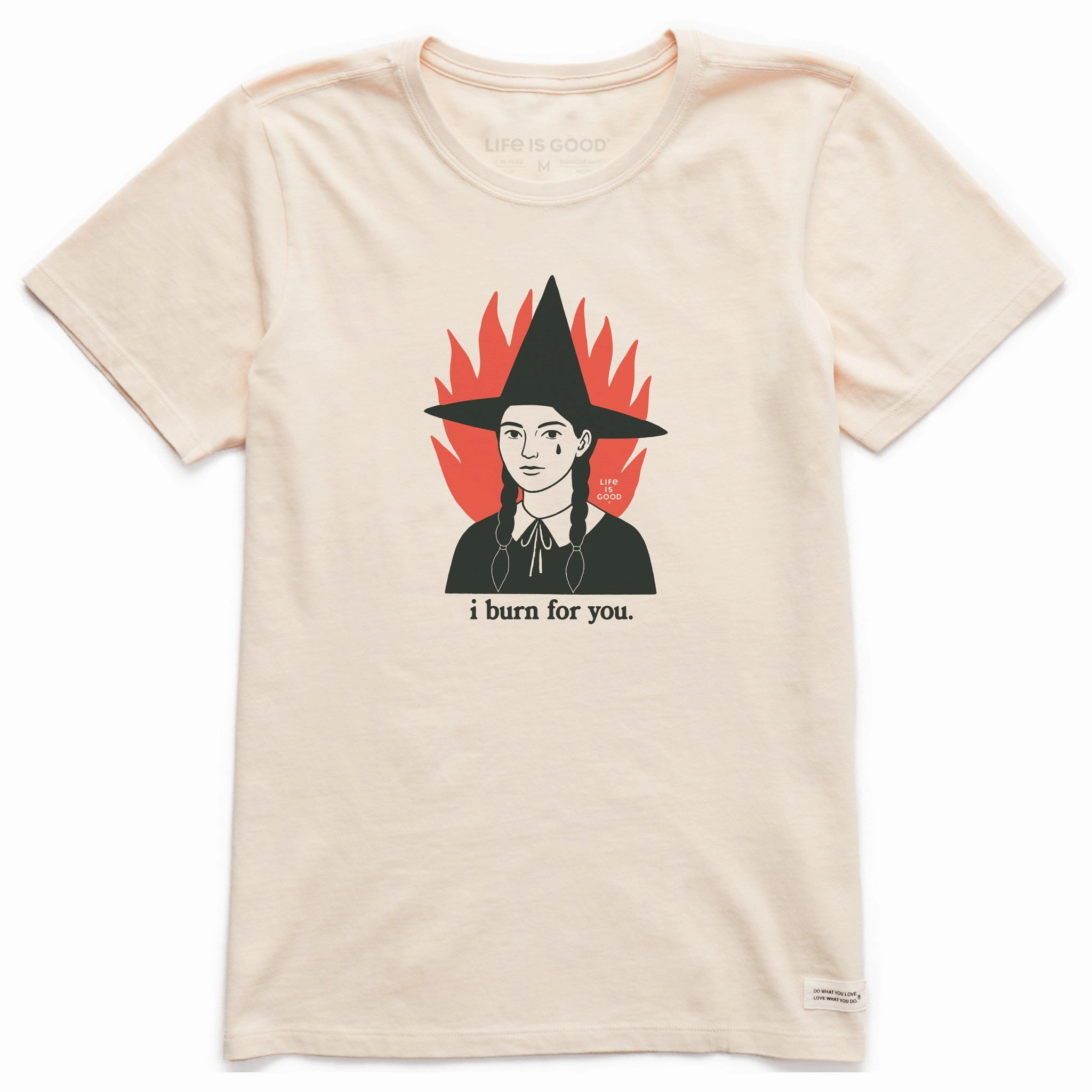 Effortless Wear comfortable option Women's I Burn For You Short Sleeve Crusher Tee