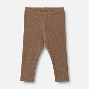 Jersey Leggings Jules | Baby - coffee melange Lounge Comfort