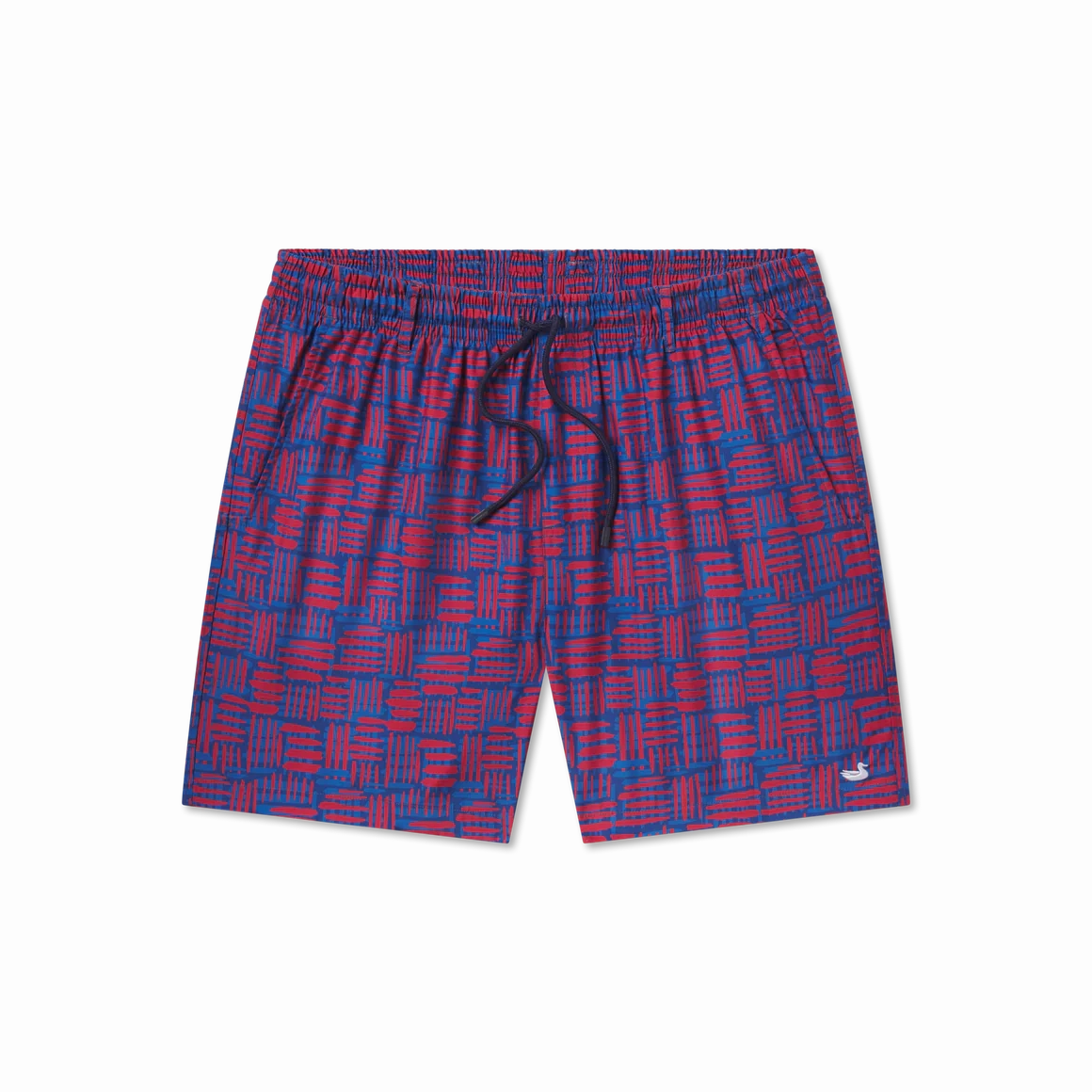 Southern Marsh  Dockside Swim Trunk - Hawaiian Lines Comfy Fit