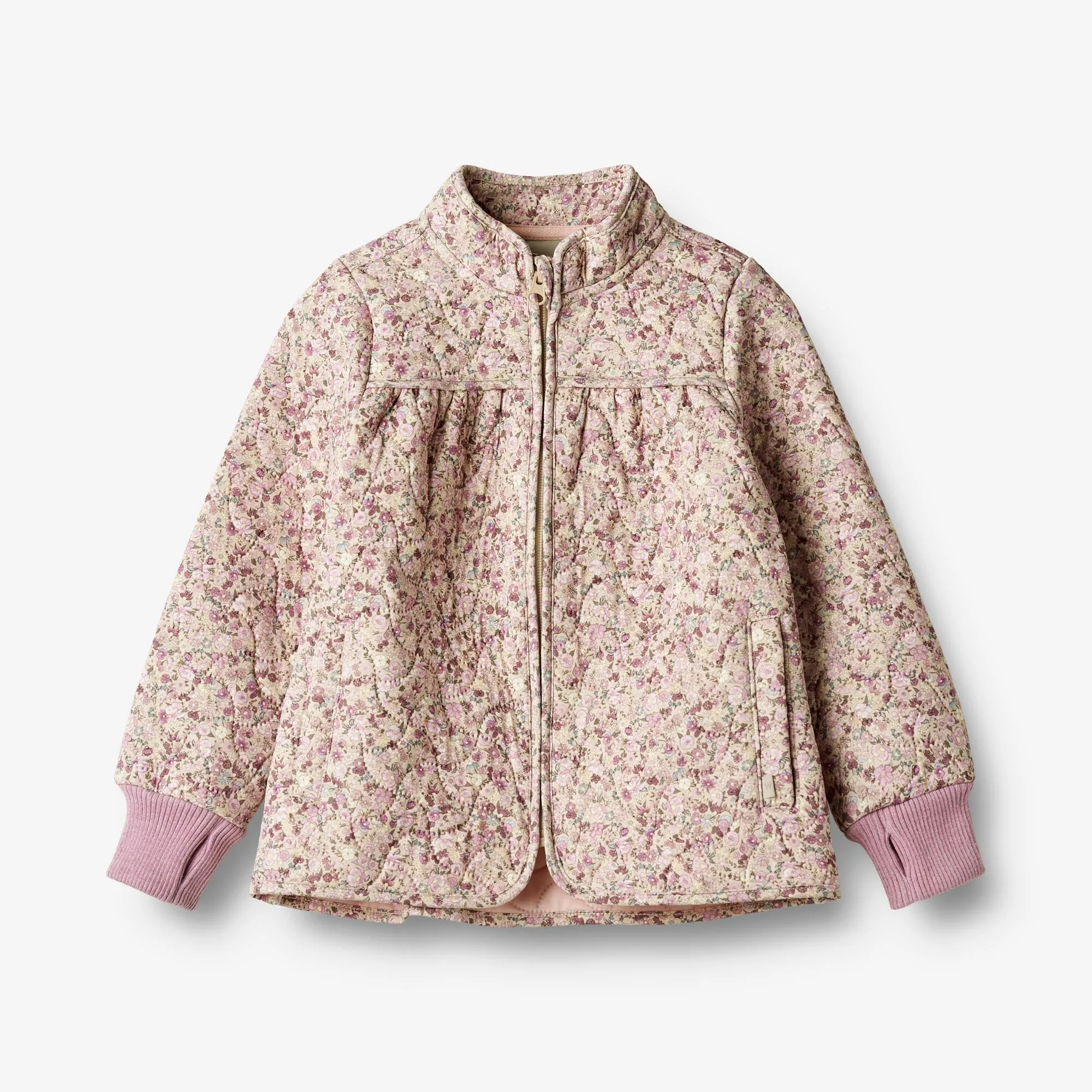 Thermo Jacket Thilde - clam multi flowers Winter Layering Piece