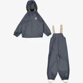 Fleece Lined Interior Contribute Rainwear Charlie - ink