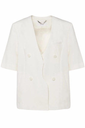 Lidia Asymmetric Jacket Sporty Style Water shield