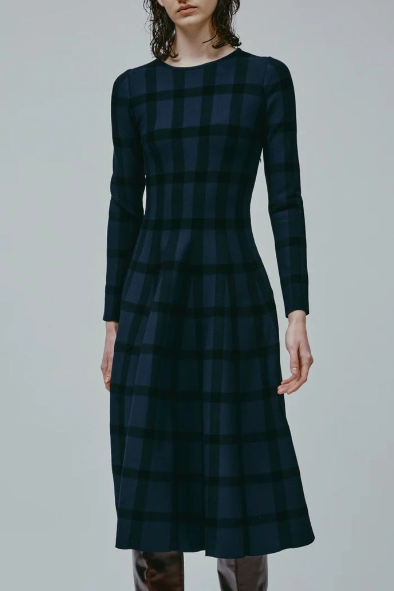 Comfortable Waist Design Fit Ava Midi Dress