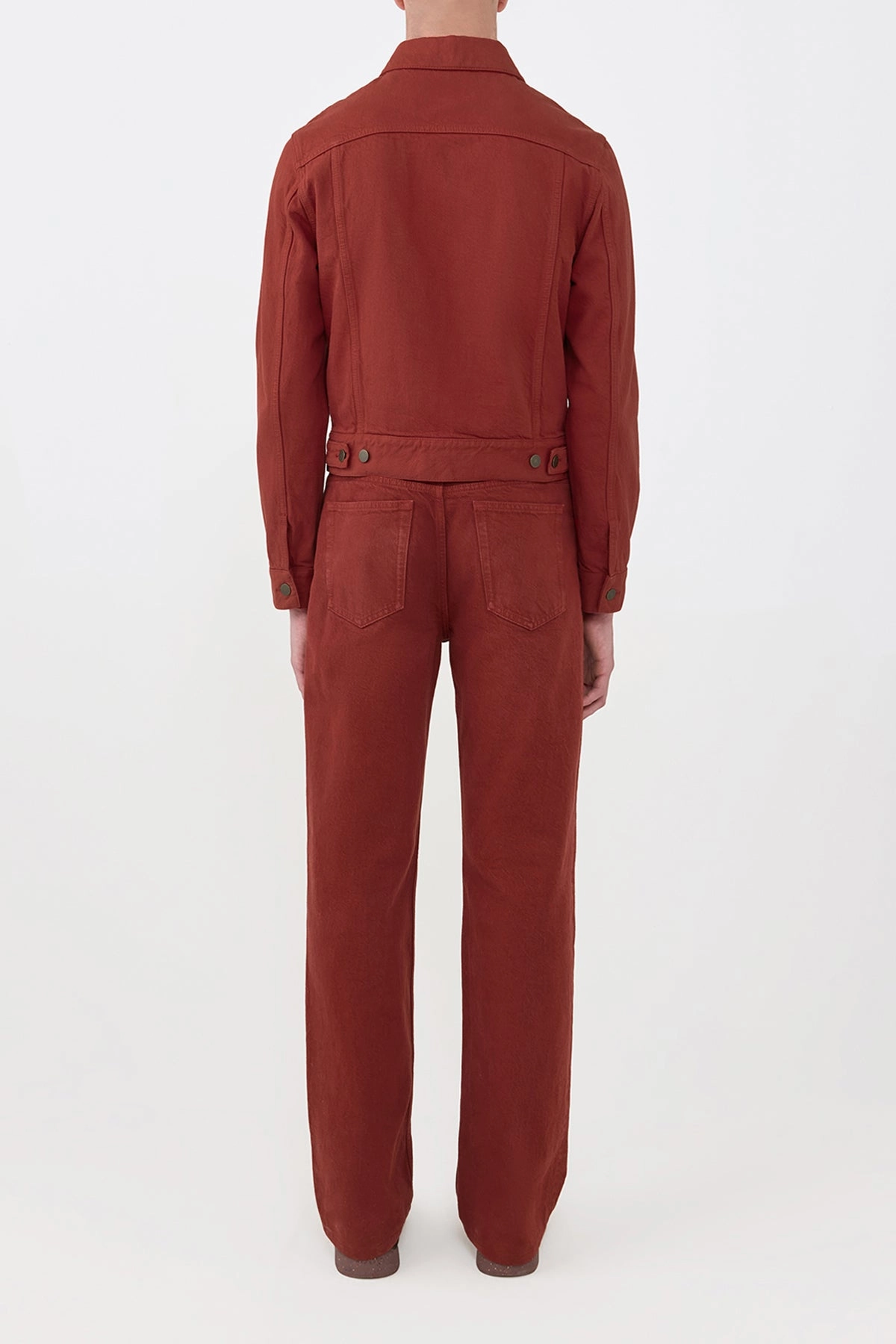 Likelihood Barry Trucker in Burnt Sienna Recycled Cotton Denim