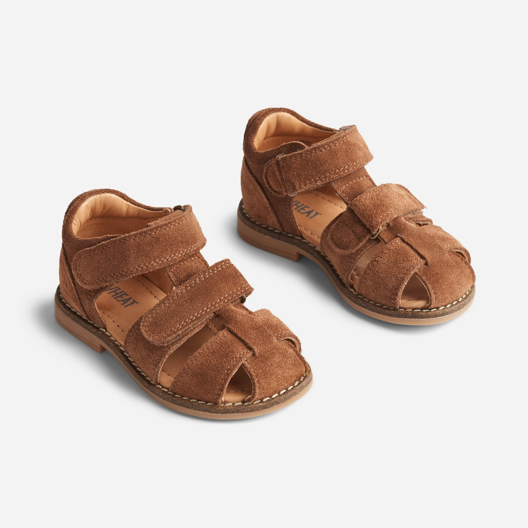 Casual Sandals for Every Day Casual Slip-ons Bay Closed Toe - cognac