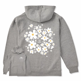 Kids Daisy Splash Every Wear Hoodie Sweatshirt Plus Size comfortable top