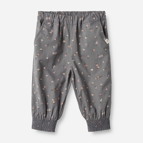 Soft and Stretchy Trousers Sara | Baby - autumn sky flowers