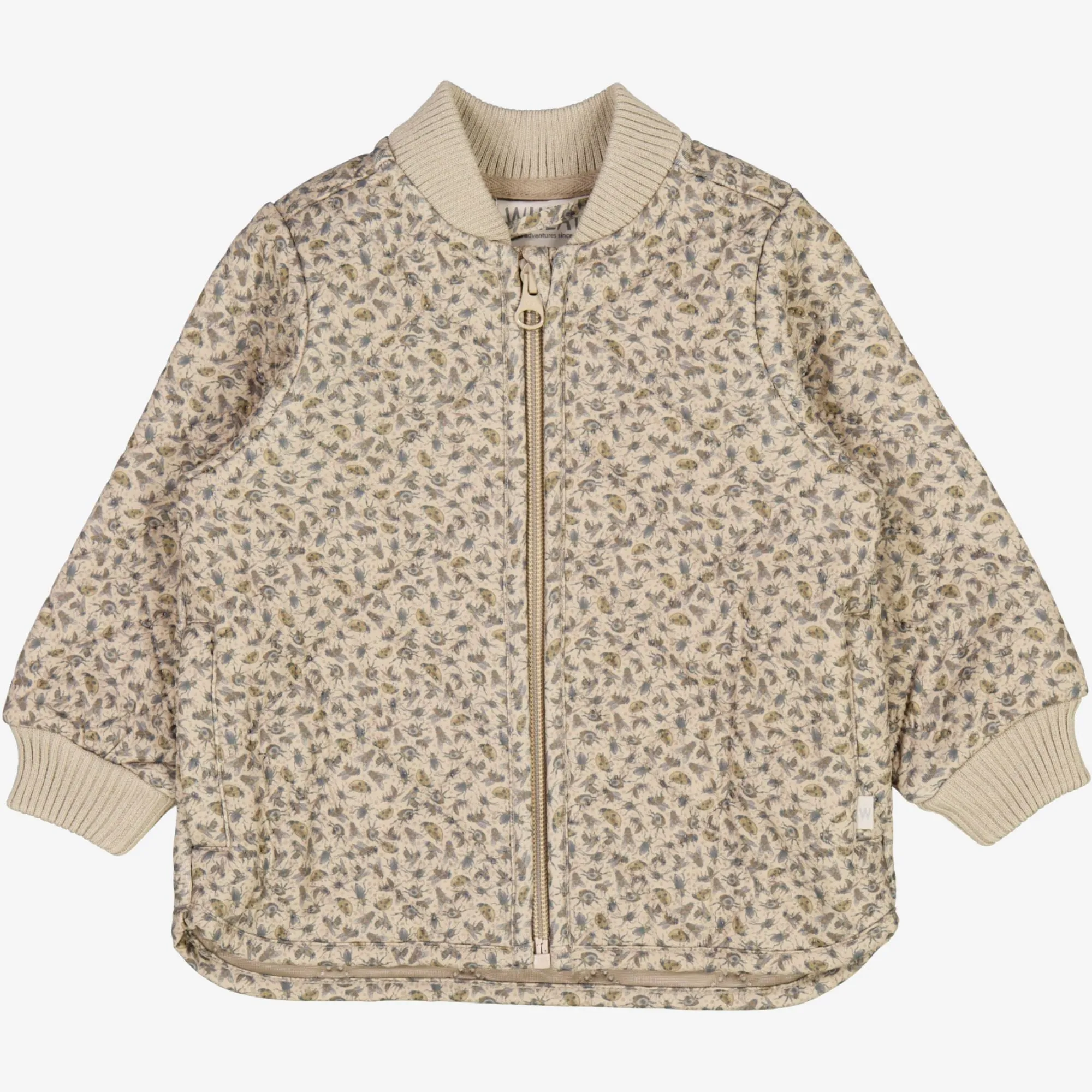 Thermo Jacket Loui | Baby - watercolor insects Tear Resistant Weave Casual Staple