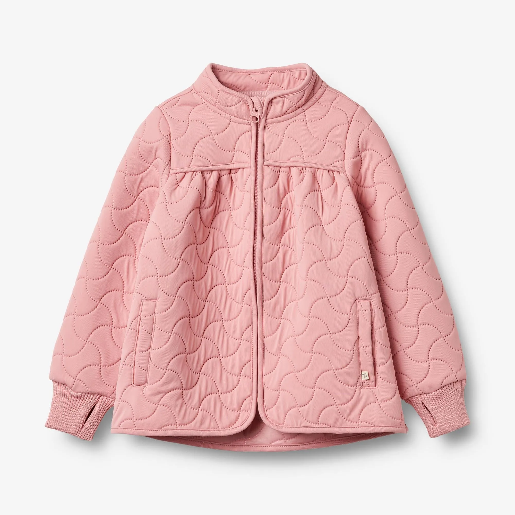 Two Tone Design Thermo Jacket Tilde - rose