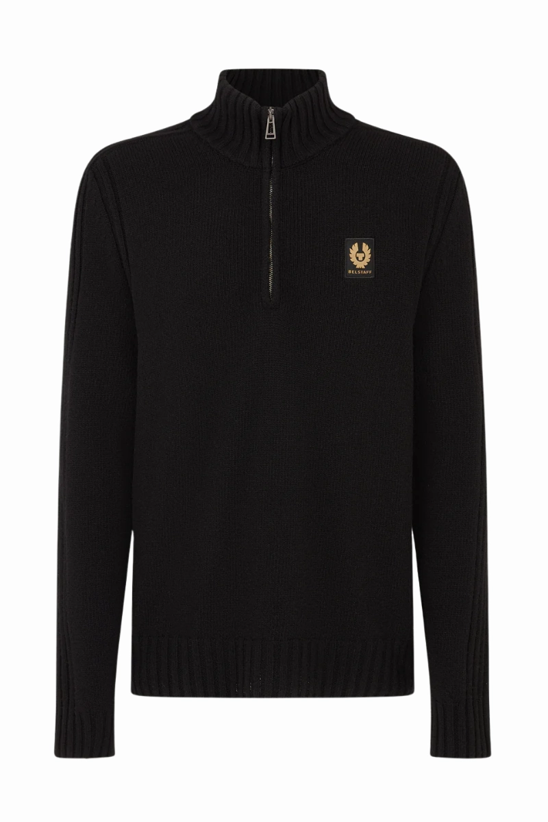 Chilly Weather Wear Watch Quarter Zip Jumper