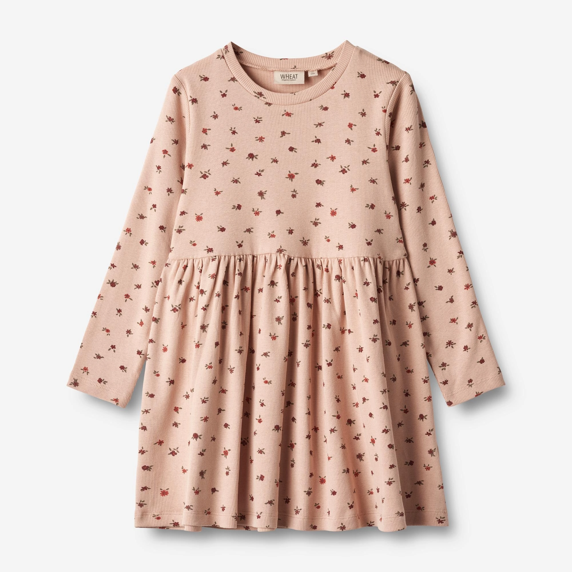 Jersey Dress Ryle - pink sand flowers Dreamy Simplicity