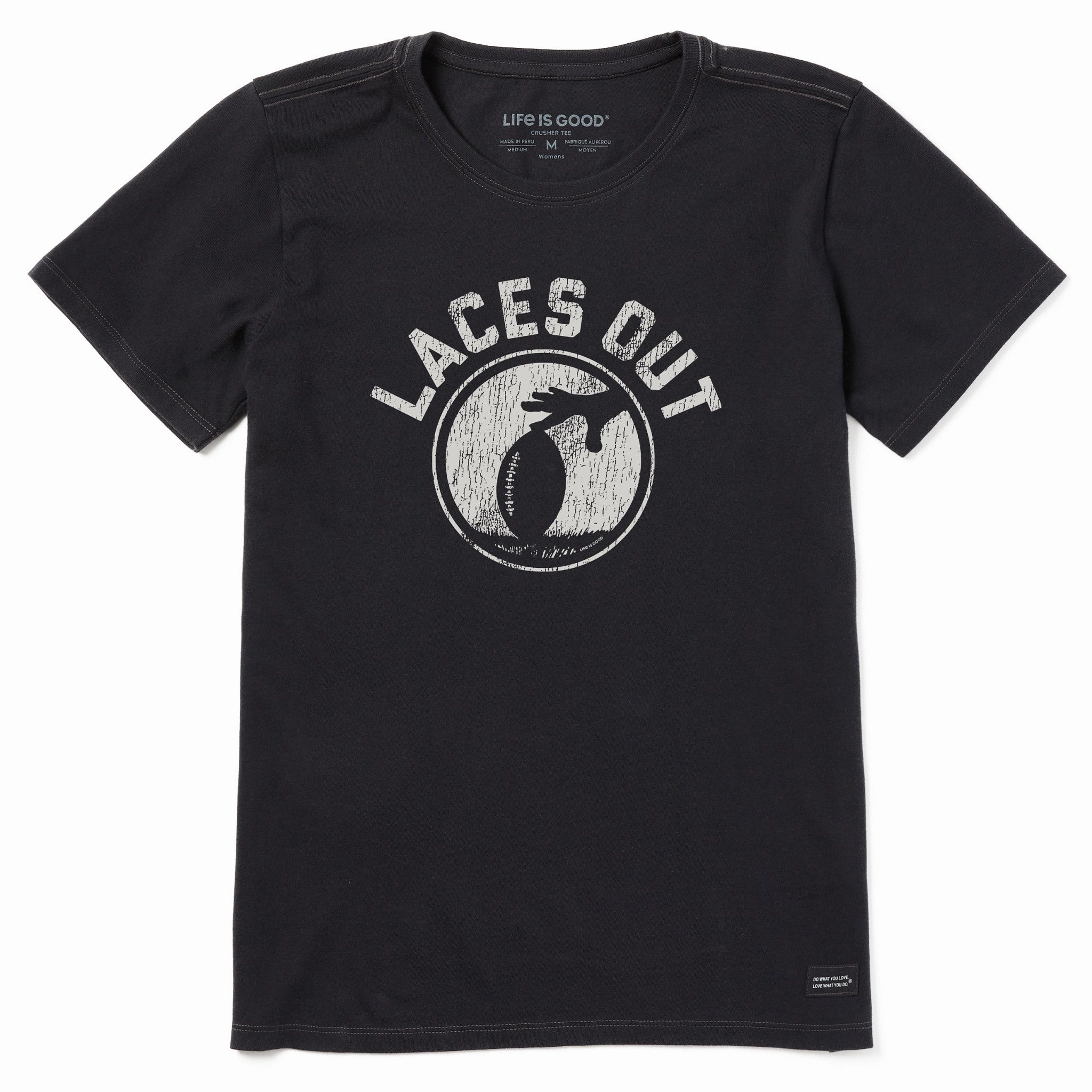 Essential layering piece All-Purpose Comfort Women's Laces Out Short Sleeve Tee