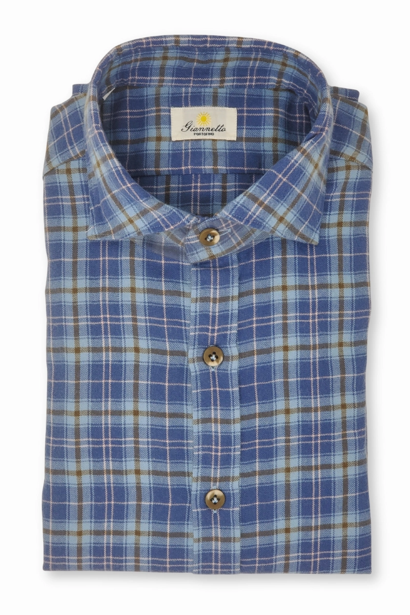Brushed Check Shirt Effortless Comfort