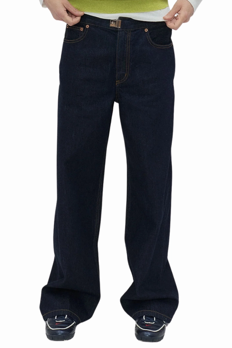 Buckle Jeans Plain Comfort