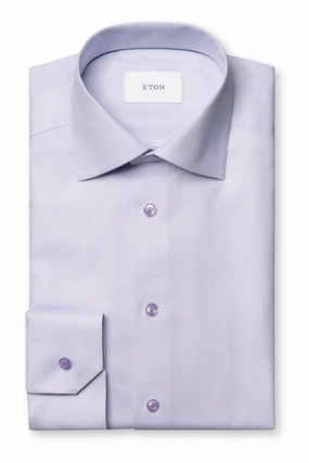 Slim Twill Shirt Layered Design