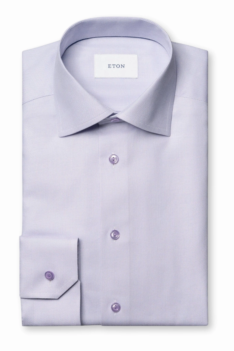 Slim Twill Shirt Layered Design