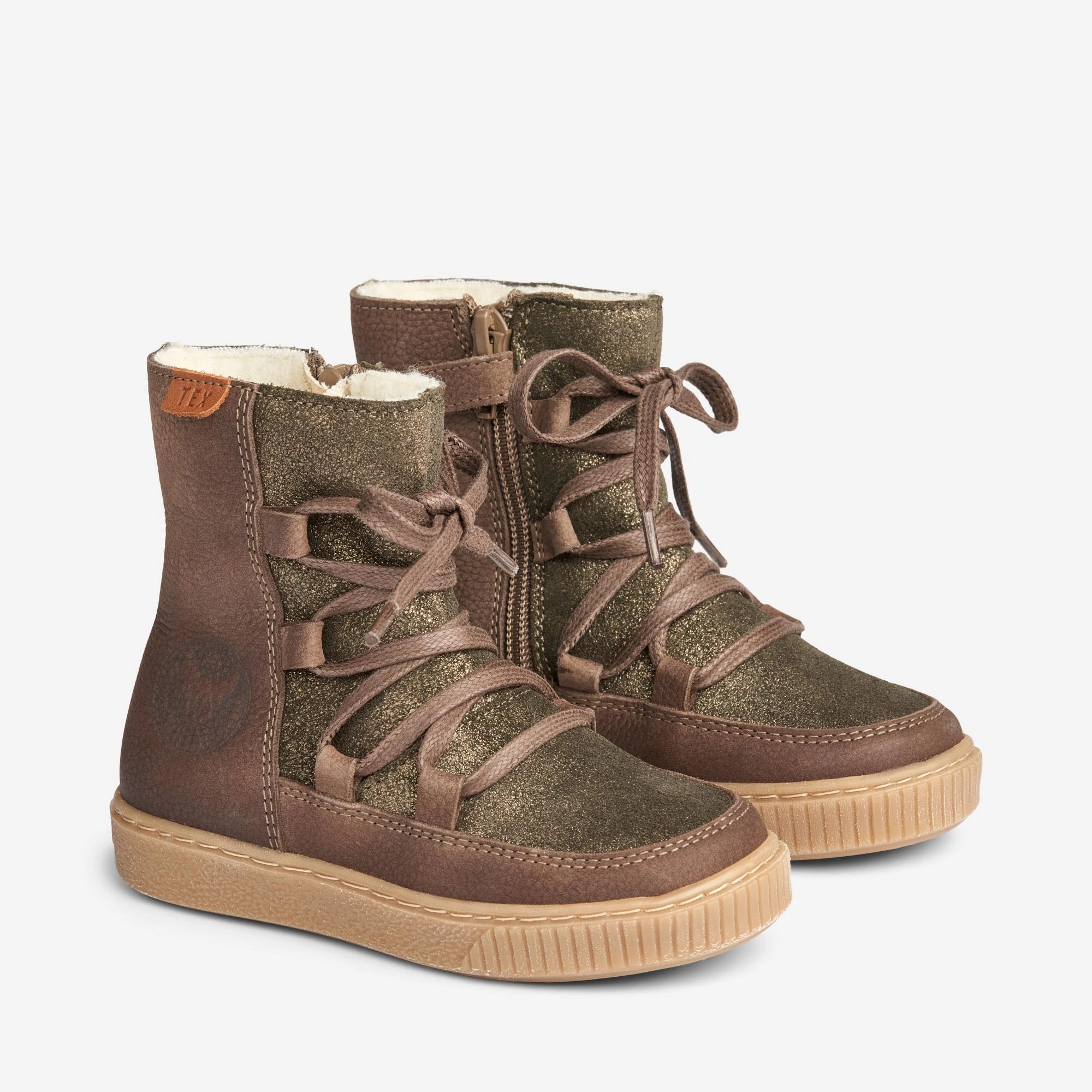 Woolie Tex Lace Shine - taupe All-Purpose Use Fitness Enthusiast