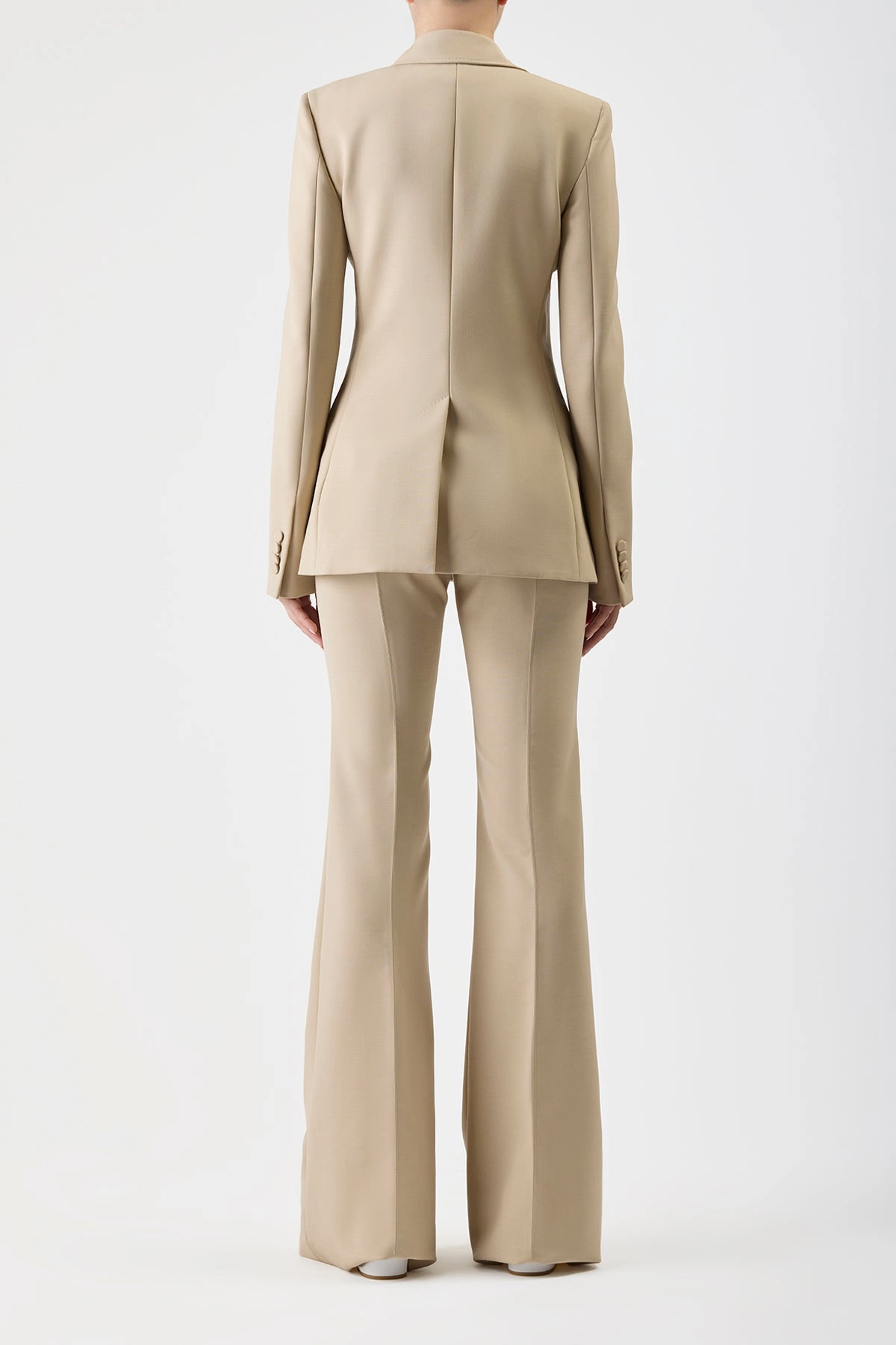 Perfect Layer Leiva Blazer in Khaki Sportswear Wool