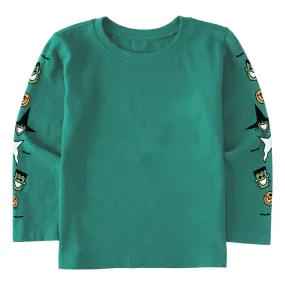 Streetwear Halloween Long Sleeve Toddler Crusher Tee