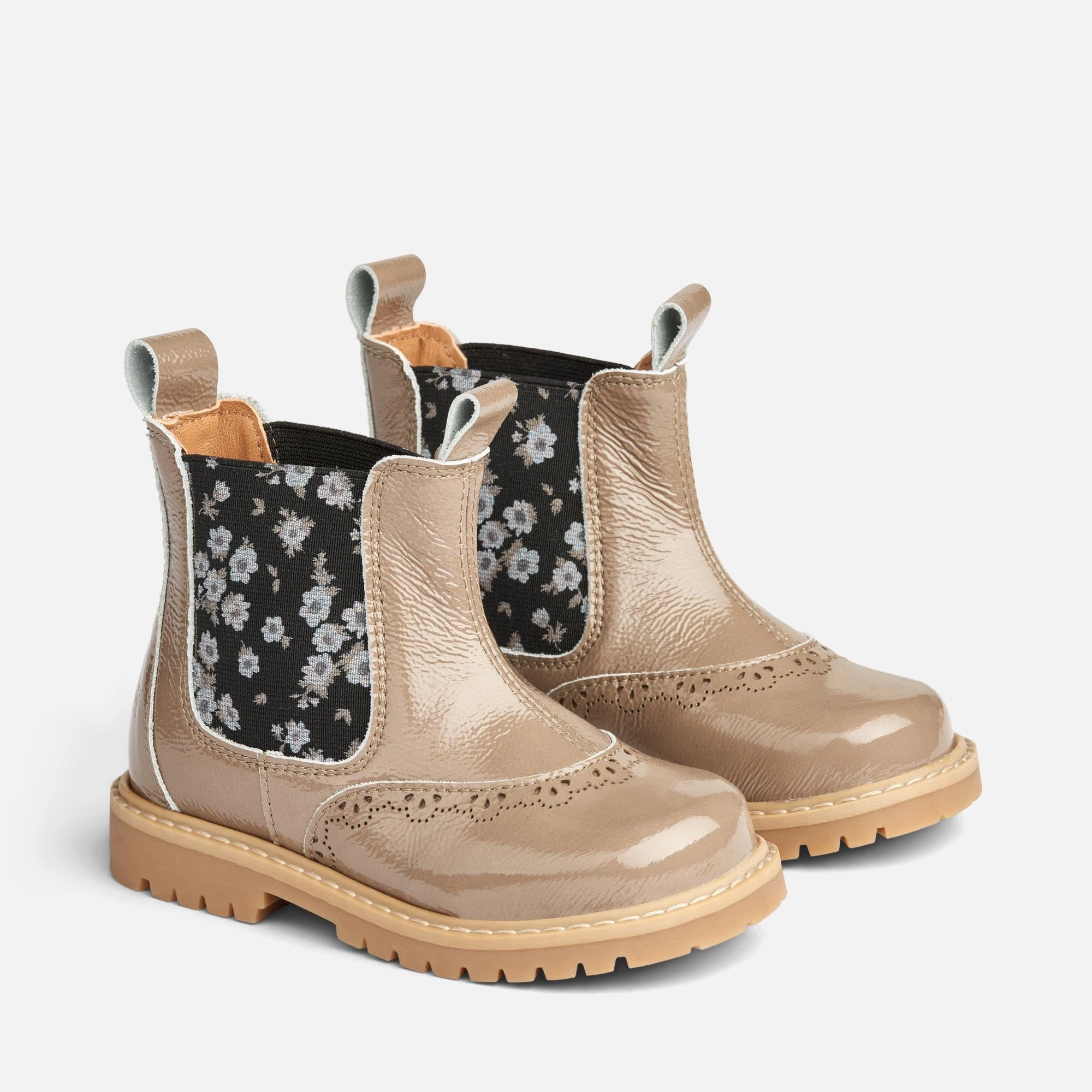 Animal Spot Champ Chelsea Boot - taupe