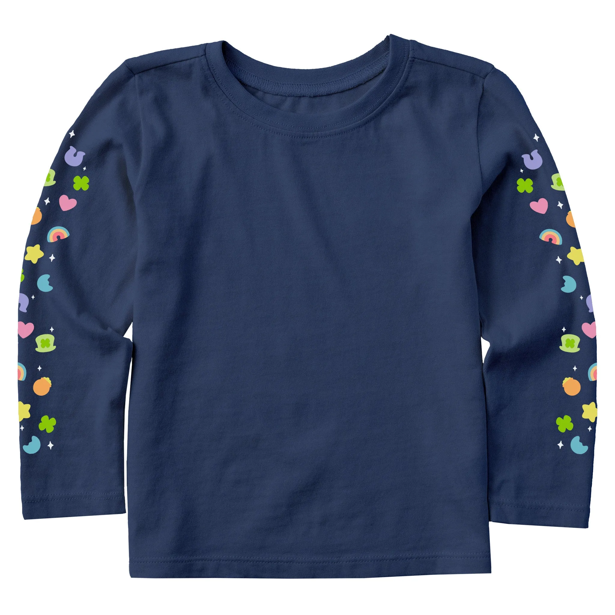 Charmed Icons Long Sleeve Toddler Crusher Tee Flexible Waist