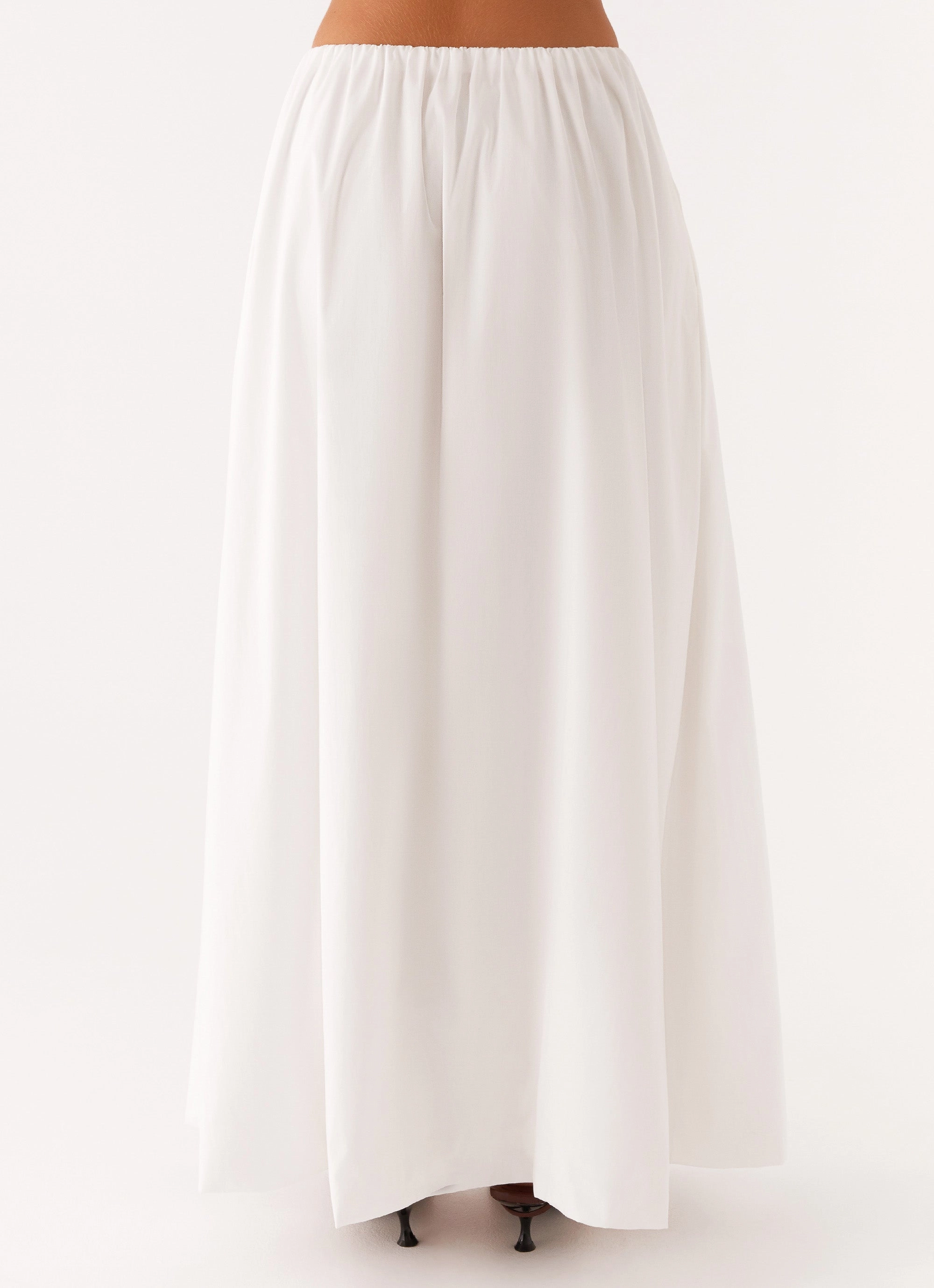 Modern Luxe Soft Outfit Cheryl Maxi Skirt - White