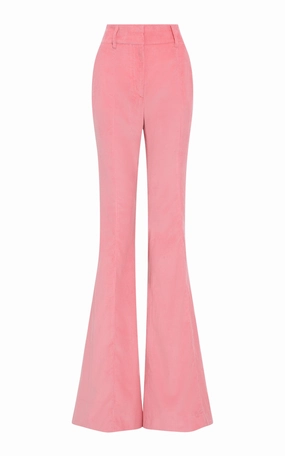 Fashionable Wear Ianthe Flare Pant in Rosa Sea Island Cotton Corduroy
