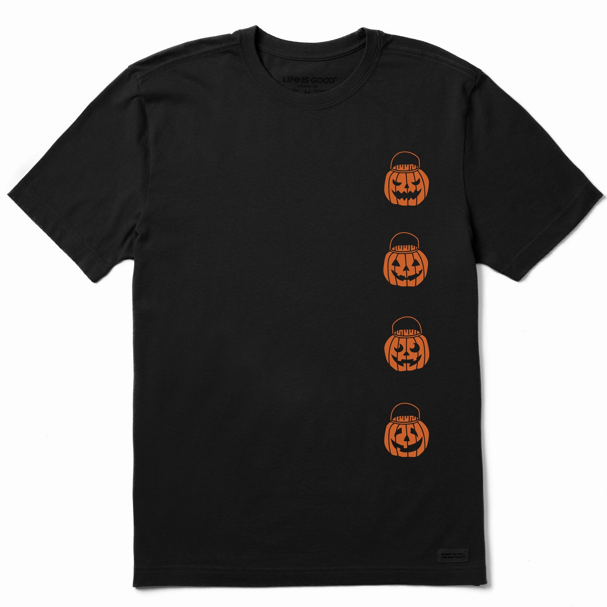 Simple and Relaxed SoftTouchFinish Men's Stacked Jack Buckets Short Sleeve Crusher Tee