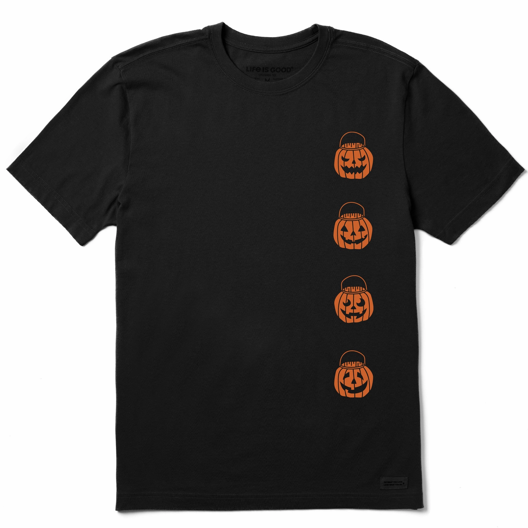 Men's Stacked Jack Buckets Short Sleeve Crusher Tee Easy Wear Option