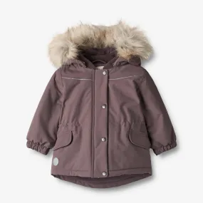 Non Irritating Seams Jacket Mathilde Tech | Baby - plum