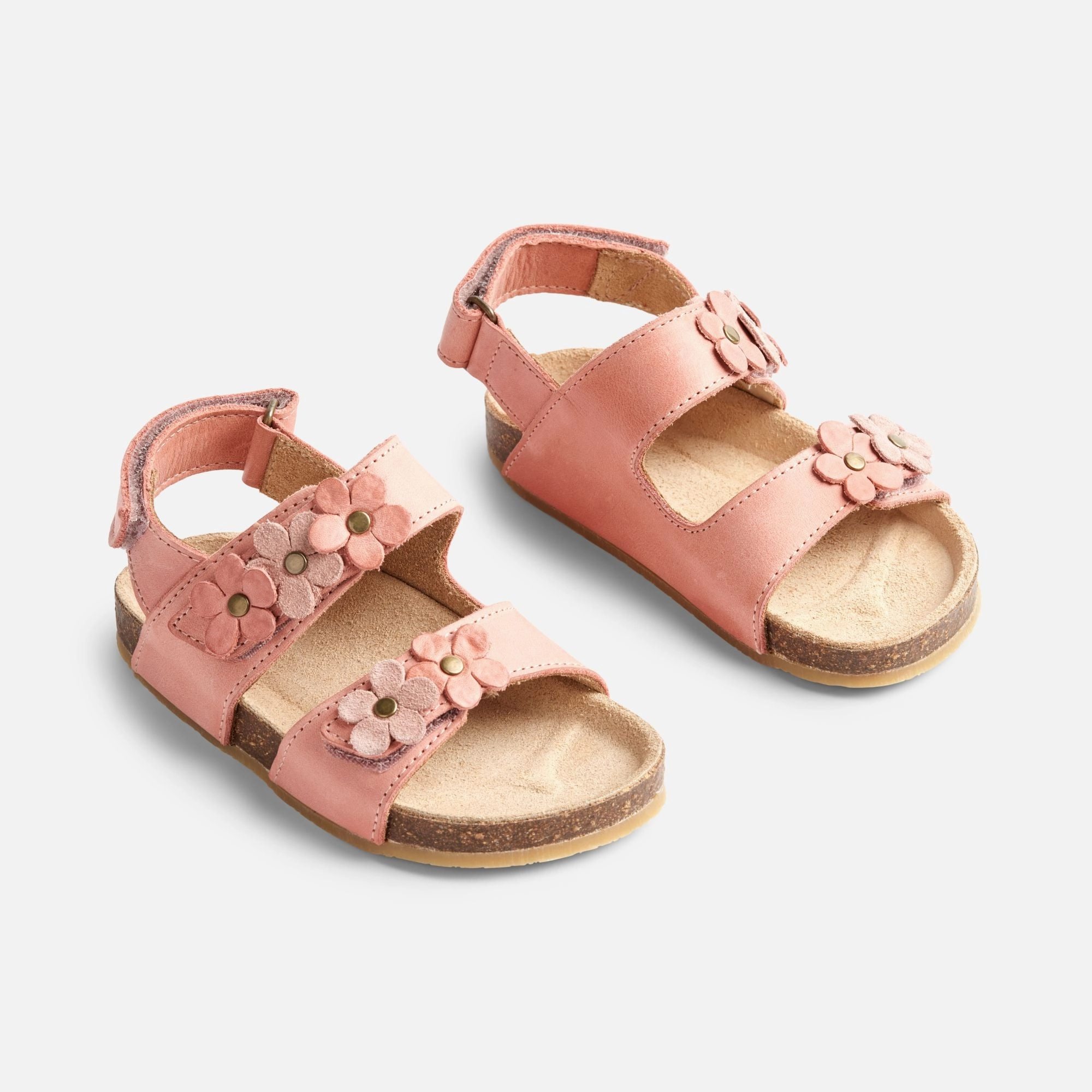 Clare Flower Sandal - rose Relaxed Open Toe Shoes
