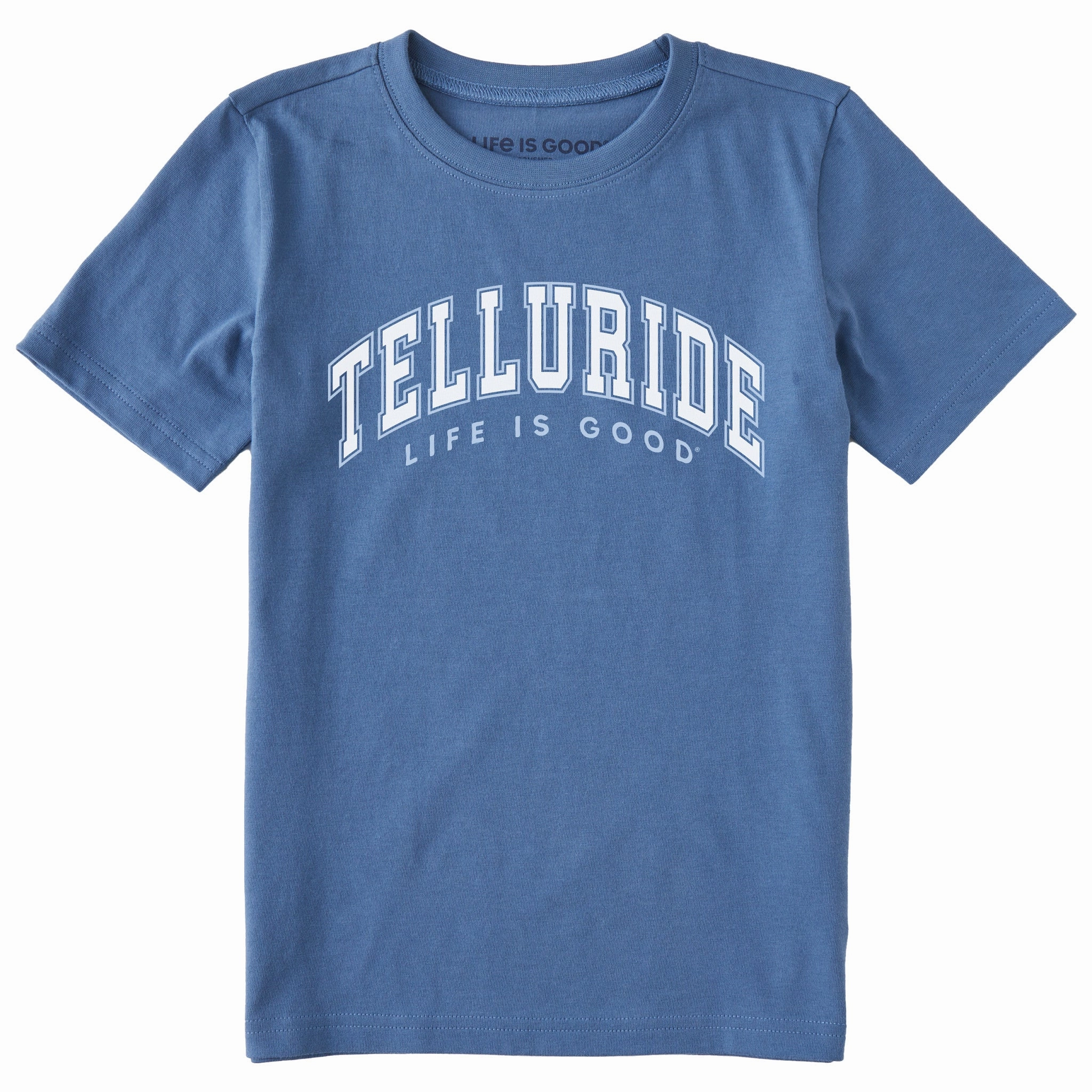 QuickDryTechnology Slim fit clothing Kids Telluride Arch Short Sleeve Crusher Tee
