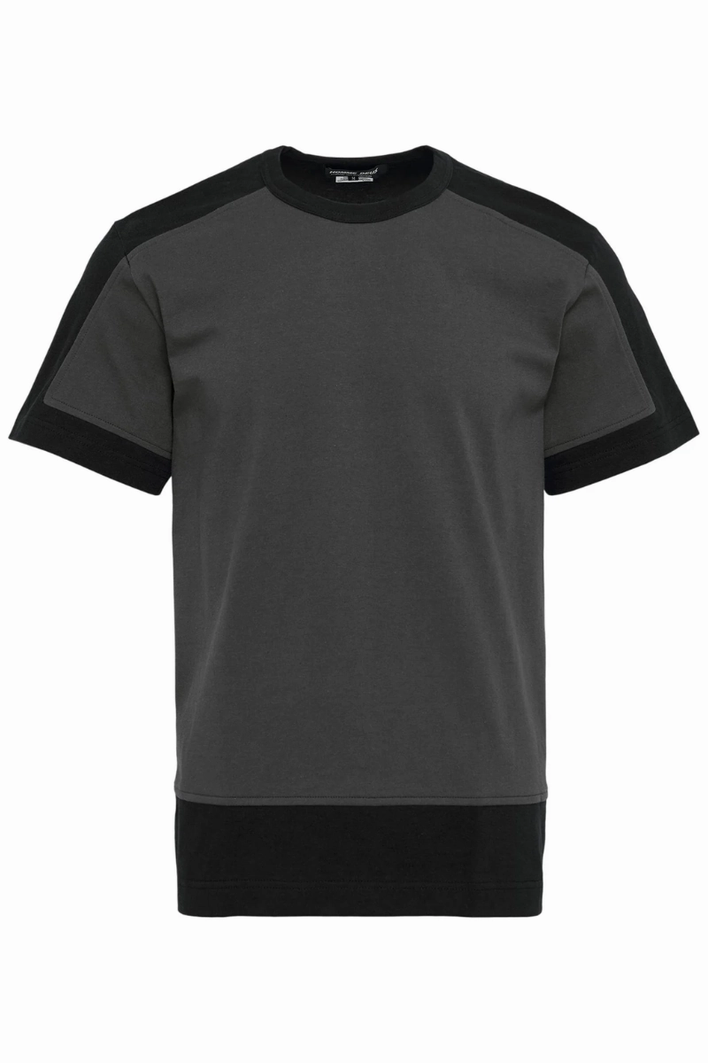 Colorblock Tee Relaxed Style Quick Dry Material