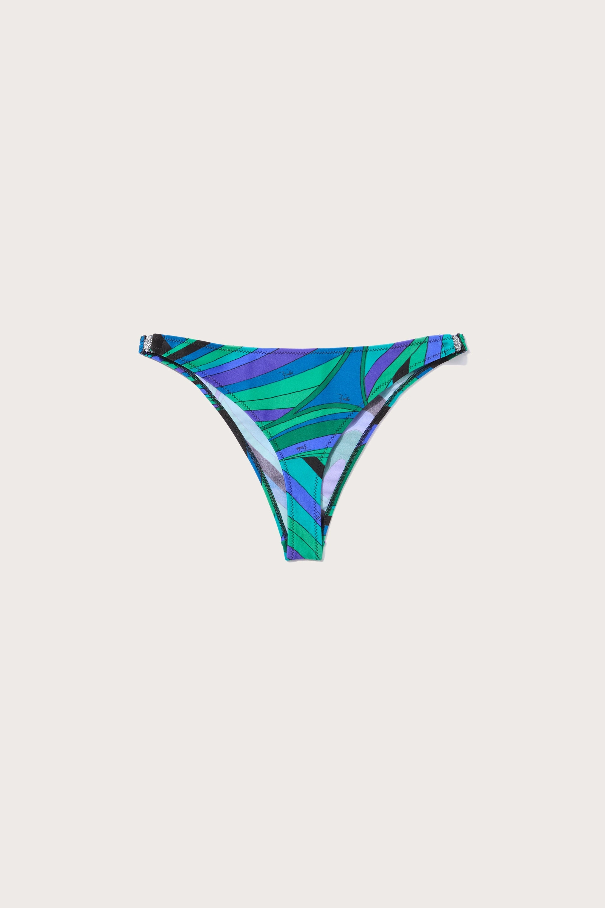 Active Vacation Non Irritating Seams Iride Print Bikini Brief