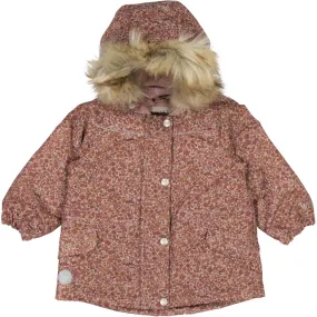 Jacket Mathilde Tech - wood rose flowers muted shades