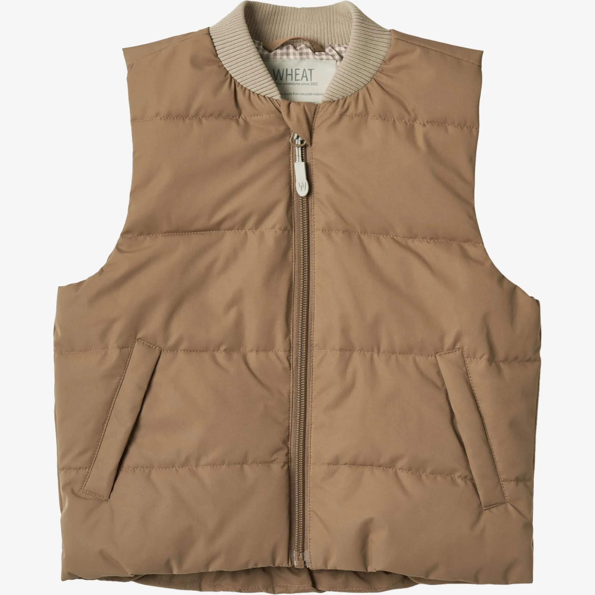 Summer Puffer Waistcoat Andre - golden brown Versatile Protection