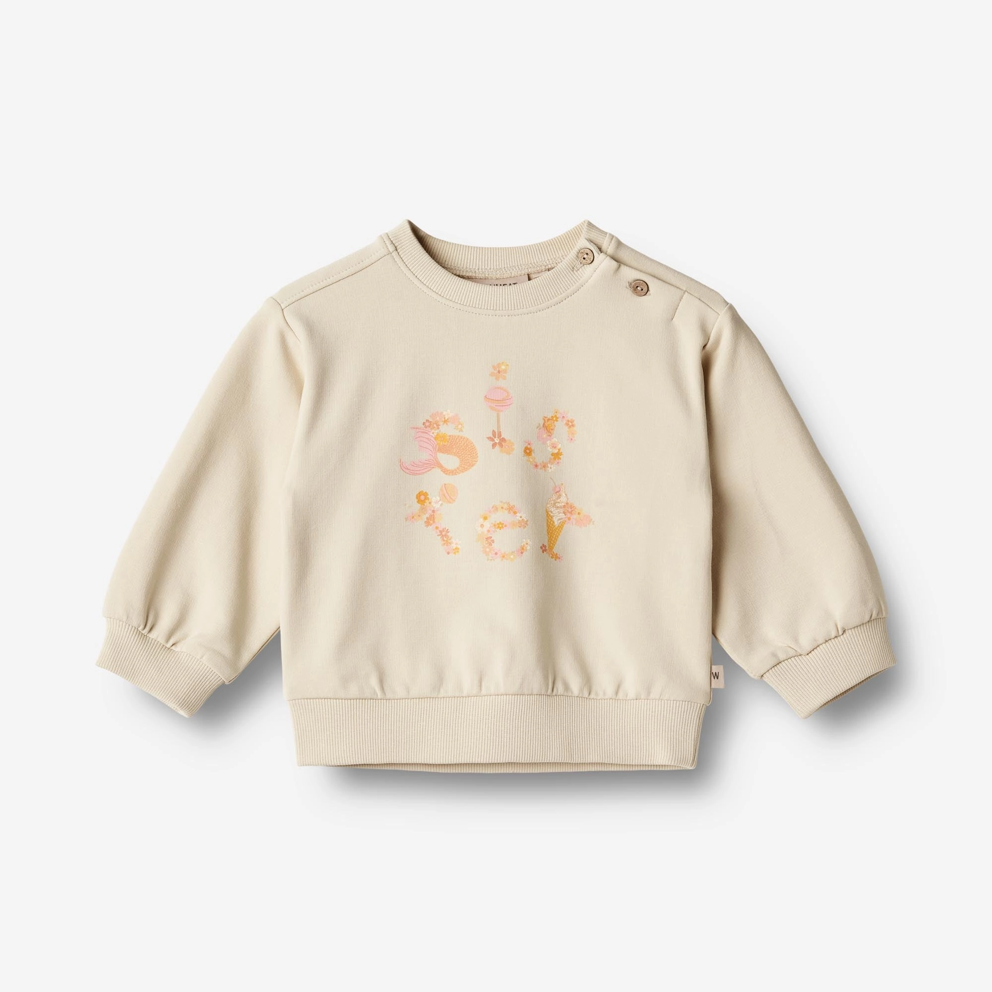 Layer Fit Sweatshirt Eliza - sandshell